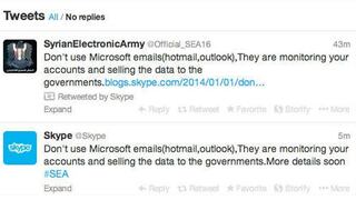 Skype fue hackeado en Twitter y Facebook por el Ejército Electrónico Sirio