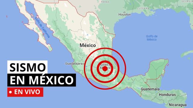 Temblor en México del lunes 24 de julio: ver magnitud y epicentro del último sismo