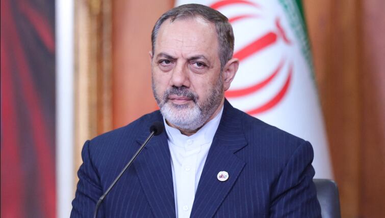 El ministro de Defensa de Irán, general de brigada Aziz Nasirzadeh. (Foto: MARCELO GARCIA / Presidencia de Venezuela / AFP)