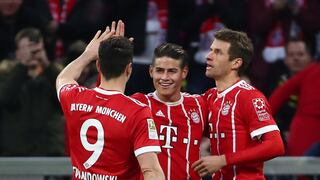 Bayern Múnich goleó 5-1 al Borussia Mönchengladbach por la Bundesliga