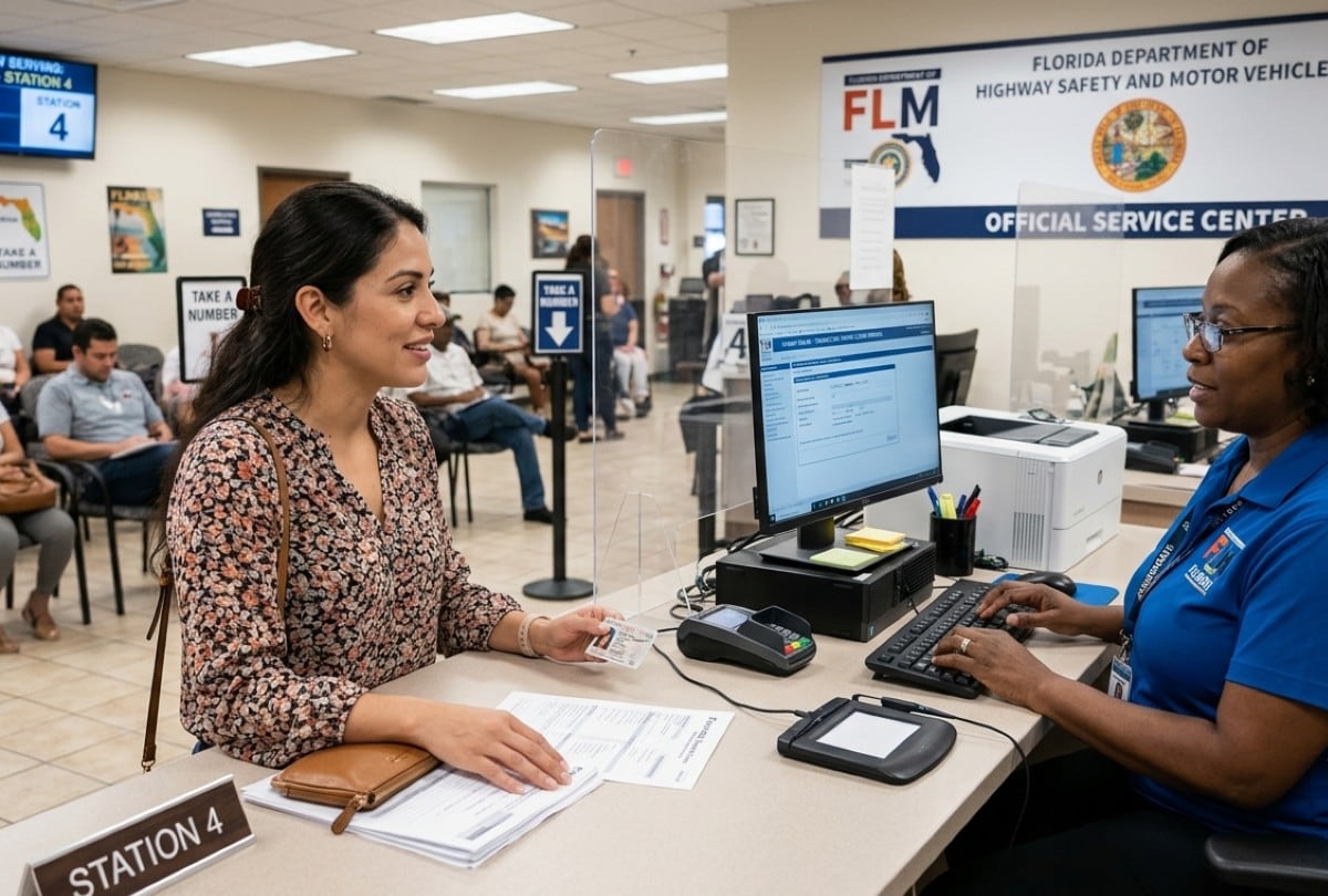 Los conductores elegibles en Florida podrán solicitar la tarjeta azul a partir de 2027. | Crédito: Imagen creada por El Comercio MAG usando Gemini