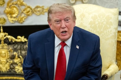 Trump manda a callar a reportera de CNN que le preguntó sobre Corea del Norte