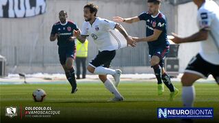 Colo Colo rescató empate 1-1 ante la U. de Chile con gol de Pablo Mouche | VIDEO