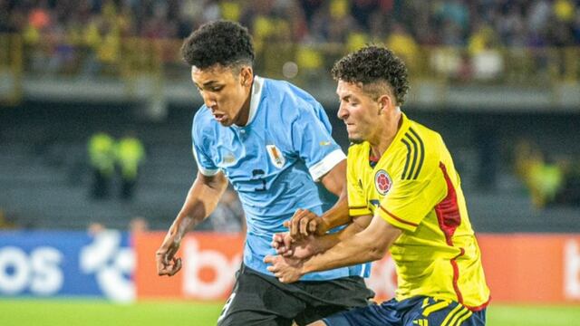 Lo mejor del Colombia vs. Uruguay por el Sudamericano Sub 20