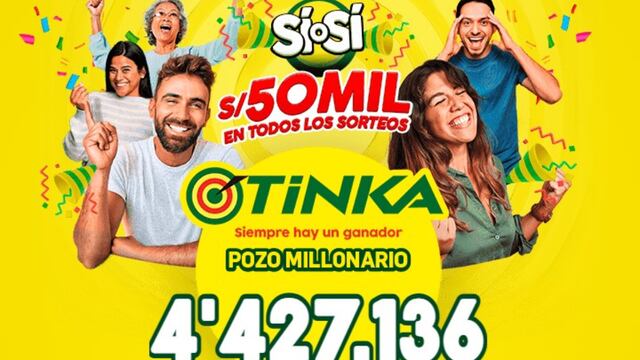 Ganadores de La Tinka del domingo 26 de mayo: resultados y jugada del último sorteo