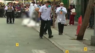 Balacera en Surquillo deja un repartidor muerto y otro herido frente al Mercado N° 2