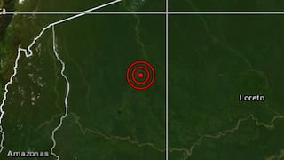 Loreto: sismo de magnitud 4,8 se reportó en Alto Amazonas señala IGP