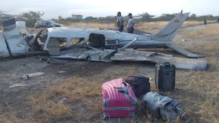 Tumbes: al menos un fallecido y tres heridos dejó caída de avioneta ecuatoriana