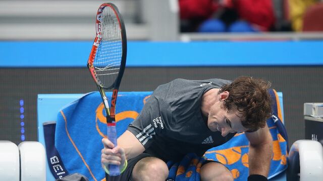 La ira de Andy Murray en el momento de perder contra Djokovic