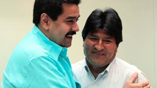 Evo Morales respalda a Maduro y repudia "planes conspirativos"