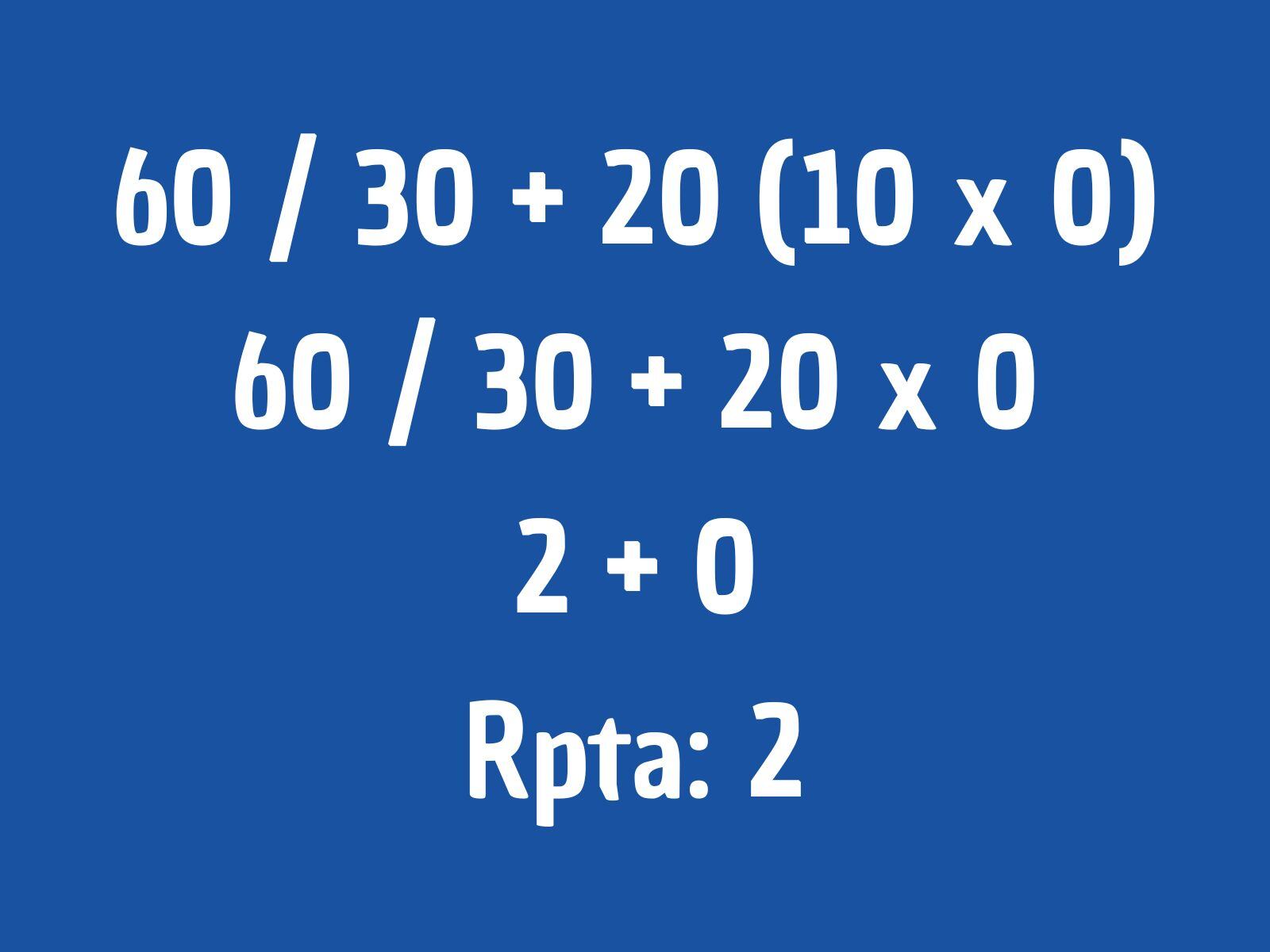 Reto matemático: ¿Fuiste capaz de acertar con el resultado de este ejercicio? (Creación: Mag)