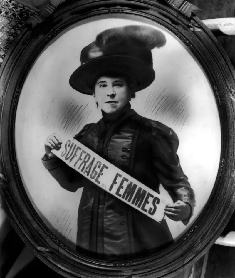 Hubertine Auclert (1848-1914) fue una de las pioneras del movimiento sufragista en Francia.