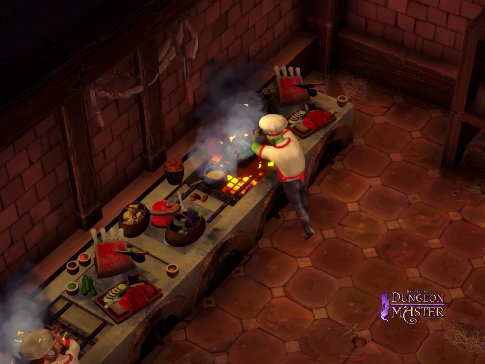 Como nuevo dungeon master, tendrás que construir una mazmorra y asegurarte de que funciona correctamente como negocio. Haz que pase de ser un establecimiento inestable a una guarida infame. | Crédito: dearvillagers.com