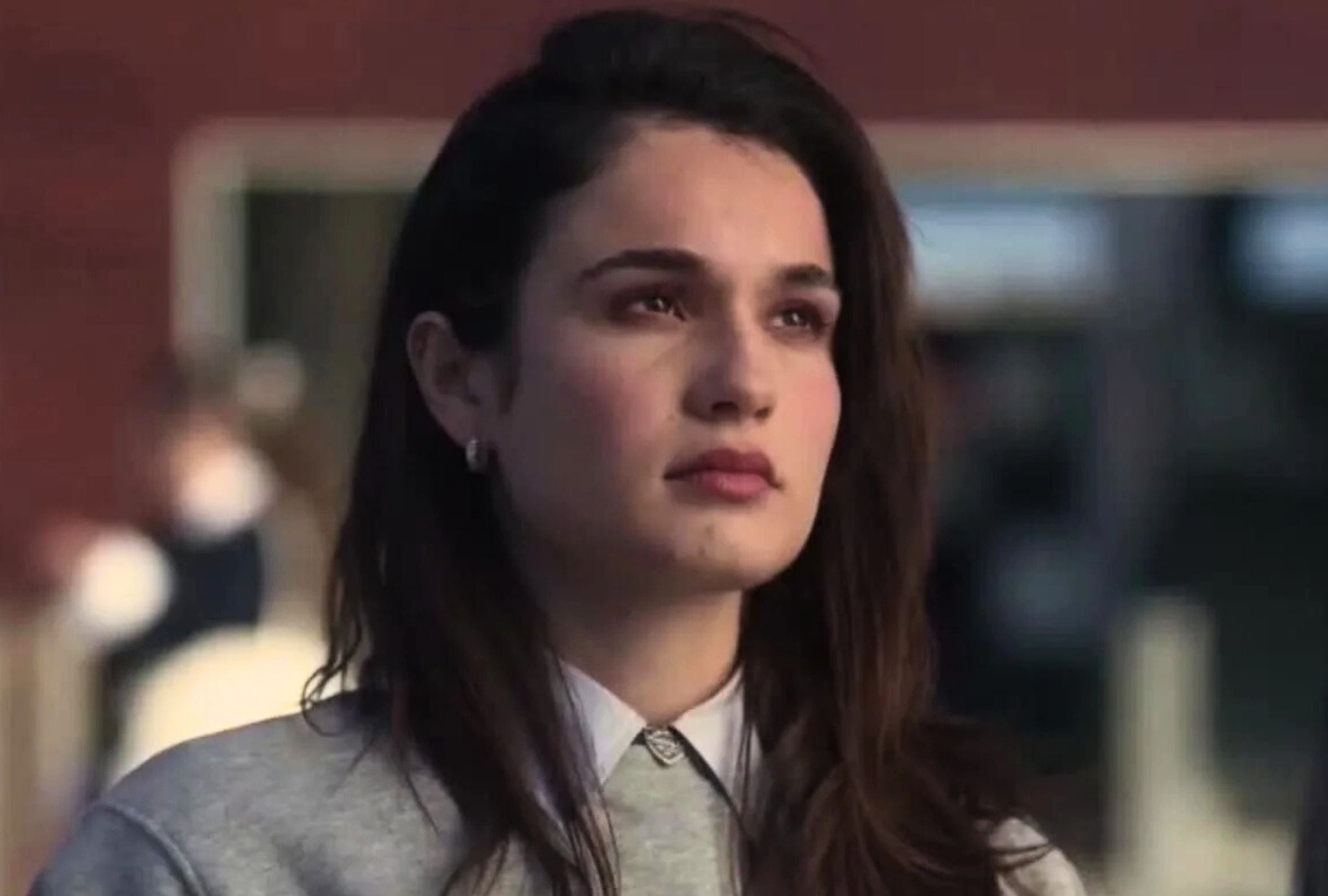 Eléa Rochera como Reese Russell en una escena de la película española "Mala influencia" de Netflix (Foto: Nadie es perfecto)