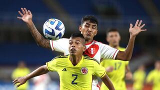 Perú perdió ante Colombia y se complica en el Sudamericano Sub 20 | RESUMEN 