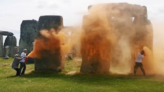 ¿Activismo o vandalismo? Protesta con pintura en Stonehenge pone en cuestión la estrategia de Just Stop Oil