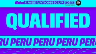 FIFA 2022: la Eselección Peruana consiguió la clasificación para la eNations Cup de FIFA