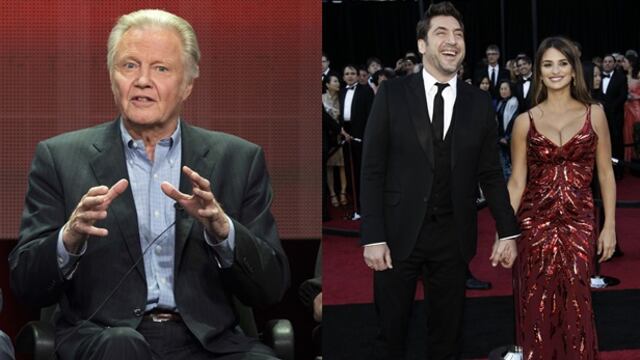 Jon Voight llamó ignorantes a Penélope Cruz y Javier Bardem