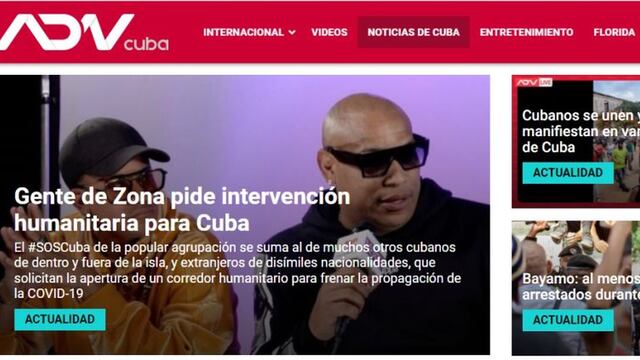 Envalentonados por las protestas, los sitios web de la oposición cubana molestan al gobierno