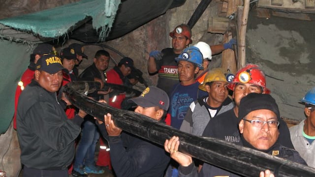 Solicitan más equipos para poder rescatar a mineros en Acarí
