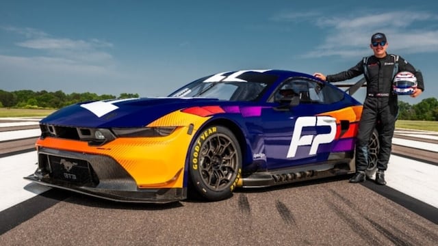 El Ford Mustang GT3 será el muscle car que dará batalla en la carrera de 24 Horas de Le Mans, la más icónica del mundo