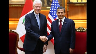 Bill Clinton en Perú y las postales como presidente de EE.UU.
