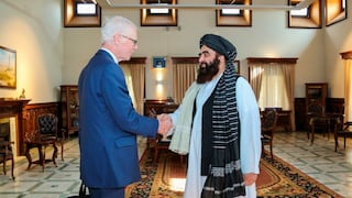 Los talibanes buscan “relaciones positivas” con EE.UU. en reunión cara a cara