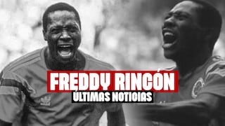 Murió el ex futbolista Freddy Rincón a los 55 años