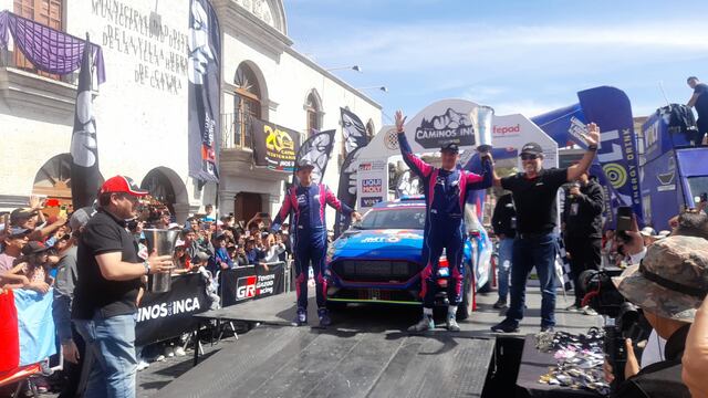 Mira la llegada de Nicolás Fuchs ganador de Caminos del Inca | Foto: Christian Cruz Valdivia