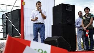 Ollanta Humala exhortó a partidos políticos a apoyar programas sociales
