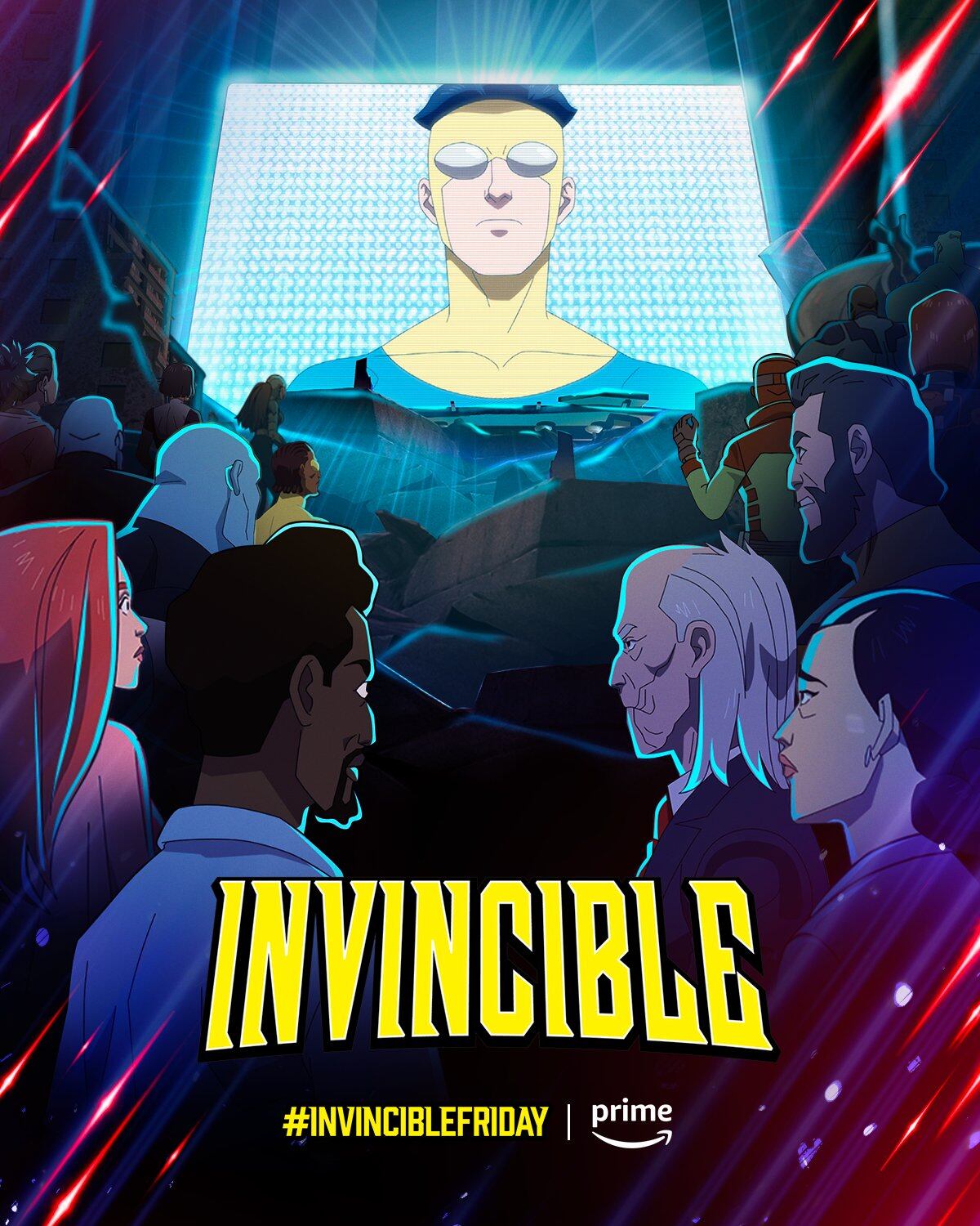 Imagen promocional de la serie "Invencible" (Foto: Amazon Studios)