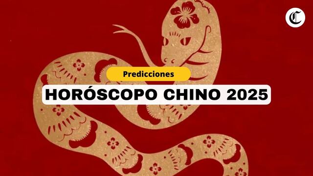 Horóscopo chino 2025: Qué animal eres y cuáles son tus predicciones en el ‘Año de la Serpiente de Madera’