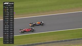 Verstappen perdió la punta del GP de Gran Bretaña por problemas en los neumáticos | VIDEO