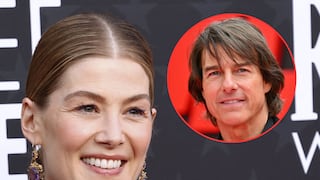 Rosamund Pike y la vez que Tom Cruise le dio el ánimo que necesitaba antes de comenzar el rodaje de ‘Gone Girl’