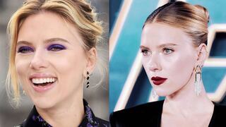 Scarlett Johansson sorprende con su maquillaje en la premiere de Avengers Endgame