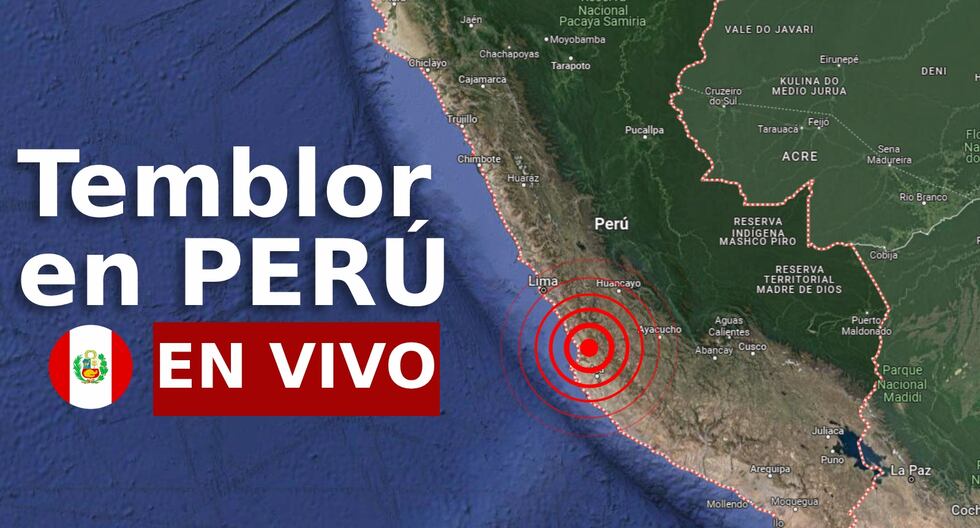 Temblor HOY en Perú: Dónde fue el sismo, magnitud y reporte del IGP