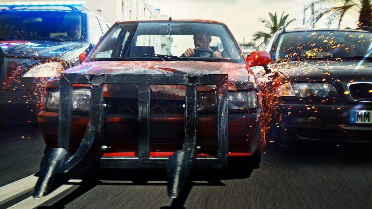 Lino modificó el auto de Charas para protegerlo de Areski (Foto: Netflix)