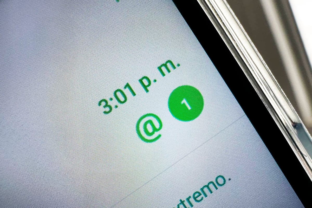 Si no sabes por qué aparece un arroba en tus conversaciones de WhatsApp, aquí te lo explicamos. (Foto: MAG - Rommel Yupanqui)
