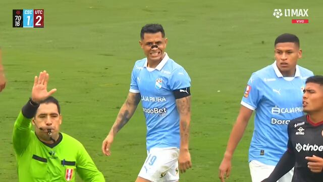 Yoshimar Yotún falló importante penal con Sporting Cristal vs. UTC por la fecha 7 del Torneo Clausura de la Liga 1.