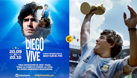 "Diego vive, Maradona por siempre": parque temático del futbolista llega a Perú por primera vez | Foto: Difusión
