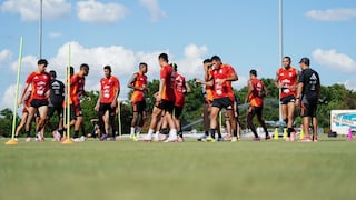 Lo que no se vio del segundo entrenamiento de Perú en Dallas: ¿Cueva va de titular?