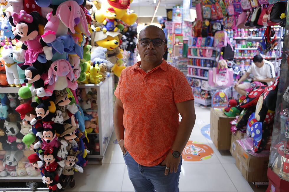 Román Nazario, presidente de la Cámara de Comerciantes de Mesa Redonda. FOTOS: ALESSANDRO CURRARINO / EL COMERCIO.