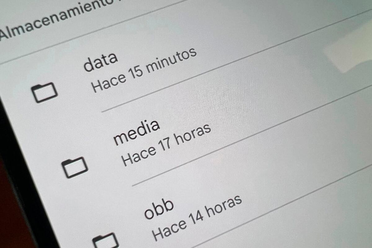 Esta es la carpeta que debes buscar para poder escuchar audios en WhatsApp. (Foto: MAG - Rommel Yupanqui)