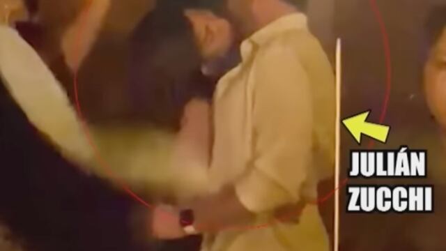 Captan a Julián Zucchi besándose con una mujer en discoteca | VIDEO