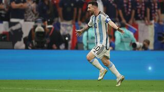 Lionel Messi tomó el micrófono tras el final: “¡Somos campeones del mundo!” 