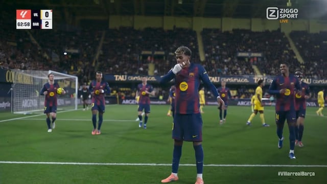 Lamine Yamal amplió la ventaja del Barcelona al marcar el 2-0 ante Villarreal, confirmando el dominio azulgrana en una nueva jornada de LaLiga.