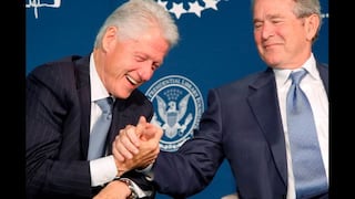 George W. Bush a Bill Clinton: "Eres mi hermano de otra madre"