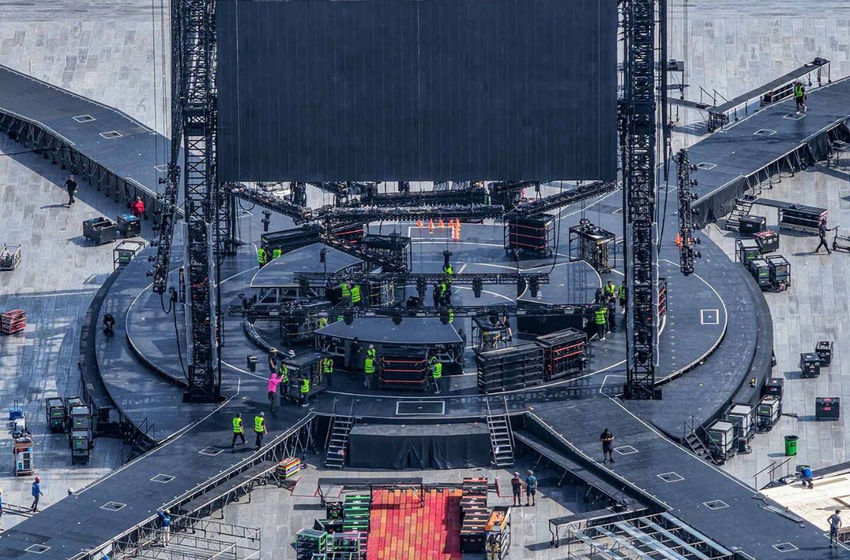 BTS en Perú: así luce el escenario que recibirá a la agrupación en el Estadio San Marcos