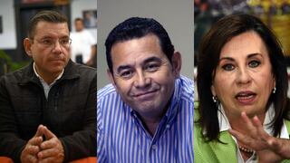Elecciones en Guatemala: Estos son los principales candidatos
