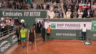 Zverev se despidió en muletas de Roland Garros y le dio la victoria a Nadal | VIDEO